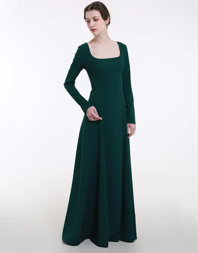 Vista 4 de daizbella Vestido interior renacentista medieval, hecho a mano, histórico, estilo corte retro