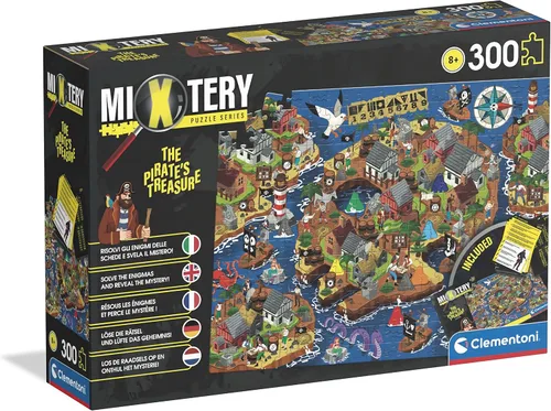 Vista 6 de Clementoni 21712 Mixtery Catch The Thief - Rompecabezas de 300 piezas para niños de 8 años, multicolor, mediano