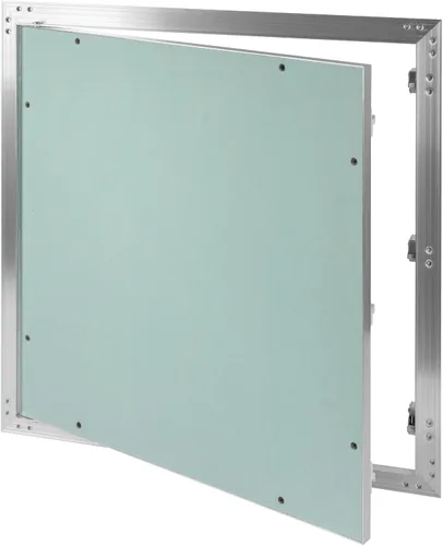 Vista 27 de Panel de acceso de aluminio para paneles de yeso de 6 x 6 pulgadas, puerta del eje de servicio, plomería, electricidad, calefacción, escotilla