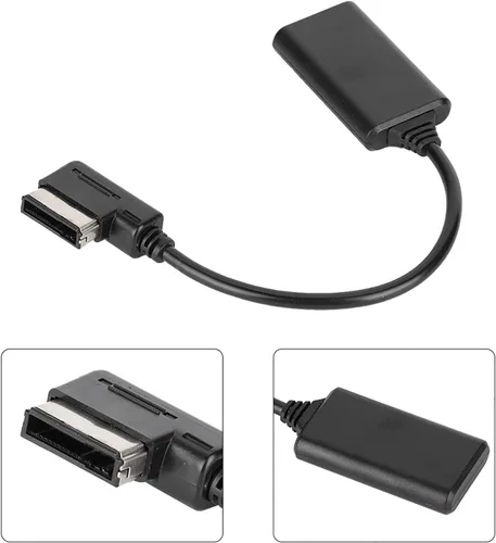 Vista 7 de Adaptador de interfaz de música, Luetooth5.0 Aux Music Interface Adapter Audio Cable Audio Video Accesorios Fits , para Ami Mmi Mdi