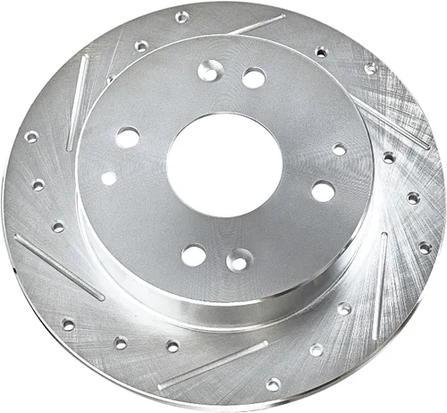Vista 249 de Detroit Axle - Rotores de freno delantero para 04-13 Mazda 3 Rotores de frenos de disco 06-15 Mazda 5 Reemplazo: Rotor regular delantero de 11.81