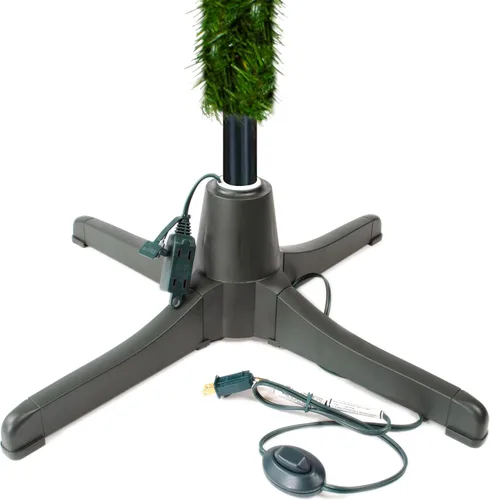 Vista 2 de Puleo International Soporte giratorio para árbol de Navidad artificial
