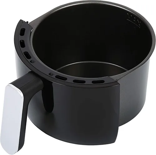 Vista 8 de COSMO COS-23AFAKB Freidora de Aire Eléctrica Pequeña de 2.3 Cuartos con Control de Temperatura, Temporizador, Apagado Automático, Bandeja de Freír
