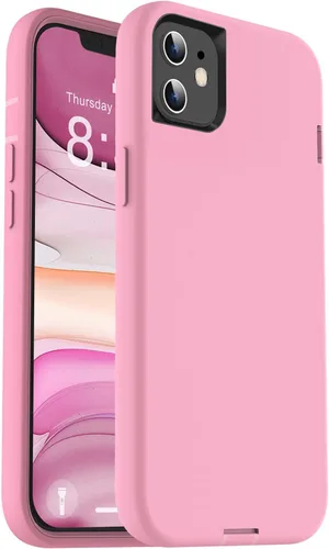 Vista 8 de ORIbox Funda compatible con iPhone 11, resistente a los golpes, anticaídas, transparente