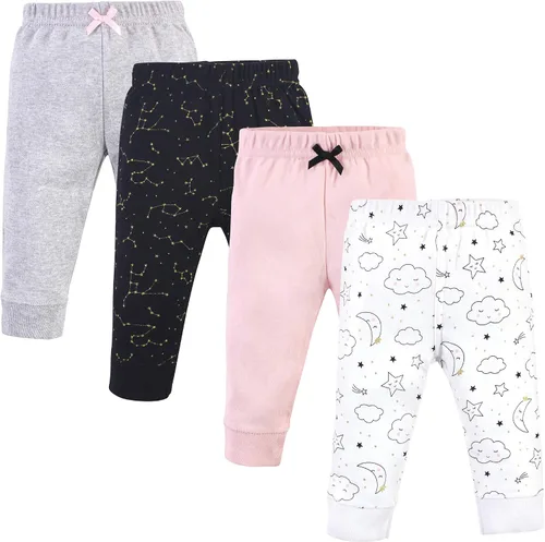 Vista 80 de Hudson Baby - Pantalones y leggings unisex de algodón para bebé 2-Rosa Negro