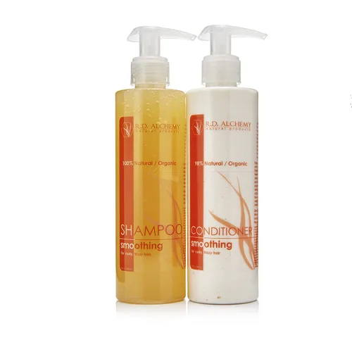 Vista 4 de RD Alchemy - Acondicionador alisador 98% natural y orgánico. Acondicionador sin silicona ideal para cabello rizado y encrespado. Aceites orgánicos