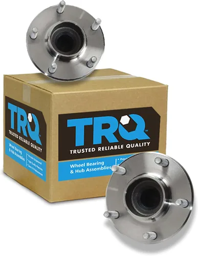 Vista 186 de Conjunto de rodamiento de rueda delantera de 2 piezas y buje TRQ Compatible con Pontiac Solstice 2006-2009 Saturn Sky 2007-2010