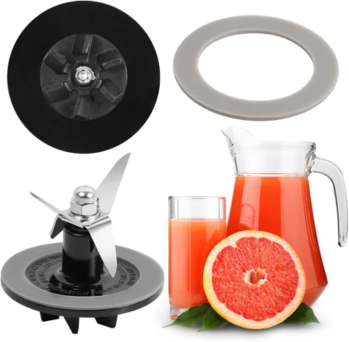 Vista 7 de Conjunto de corte de licuadora, piezas de repuesto de cuchilla de licuadora con junta para licuadoras Cuisinart CBT-500, SB5600, CB600, BFP-10CH