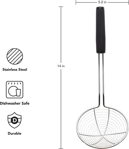 Vista 2 de KitchenAid Colador asiático clásico suave