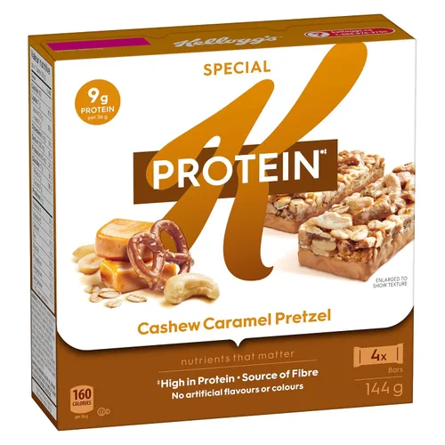 Vista 5 de Kellogg's 29190 Special K Protein - Barra de comida de chocolate, mantequilla de maní, 1.59 onzas, 8 cajas