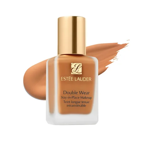 Vista 7 de Estée Lauder Maquillaje de base de maquillaje doble que se mantiene en su lugar, base mate de larga duración, 1 onza líquida Porcelana cálida 1W0