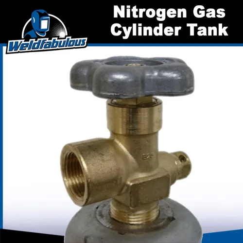 Vista 4 de Weldfabulous Tanque de cilindro de gas nitrógeno de 125 cu/ft - COMPLETO