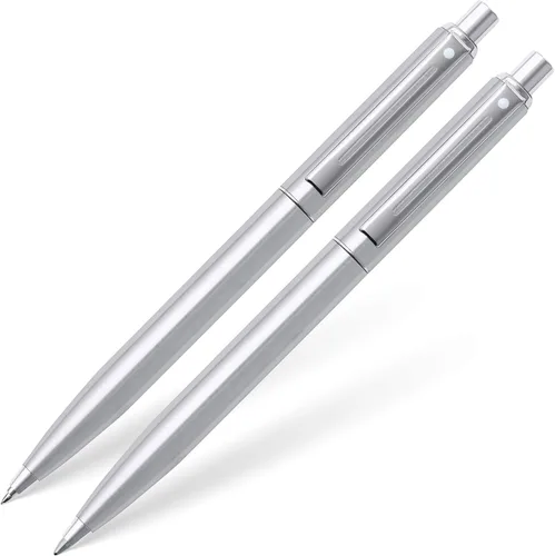 Vista 14 de Sheaffer Sentinel Bolígrafo Negro de Punta de Bola con Ribete Cromado