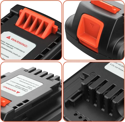 Vista 7 de Batería de repuesto LBXR20 de 20 V Max 4.0Ah para Black and Decker LBXR2520 LBXR2020 LBX20 LB2X4020 LB2X3020 y compatible con LCC221 LST522 LST201