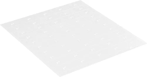 Vista 57 de Restaurantware - Etiquetas para botellas de jugo en algún lugar de 1.9 x 1 pulgada, 100 etiquetas autoadhesivas para botellas, resistentes a