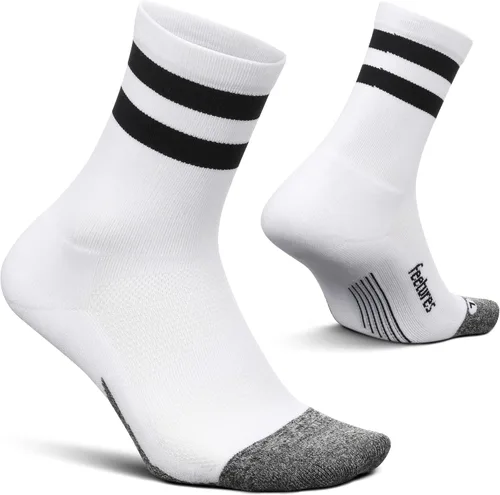 Vista 47 de Feetures Elite Light Cushion Mini Crew Sock - Calcetines deportivos con compresión dirigida