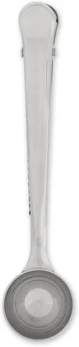 Vista 2 de RSVP International Coffee Scoop Collection, 1-1/2 cucharada, clip, acero inoxidable