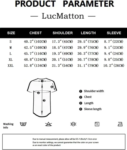 Vista 7 de LucMatton Camisa casual de manga corta para hombre, estilo Henley con 4 botones