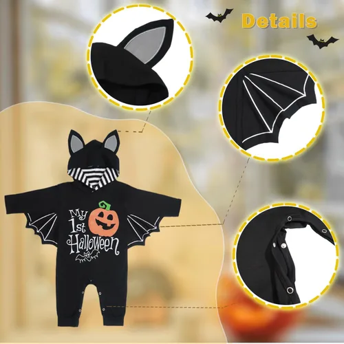 Vista 2 de Disfraz de dálmata para bebé niño y niña, traje de Halloween