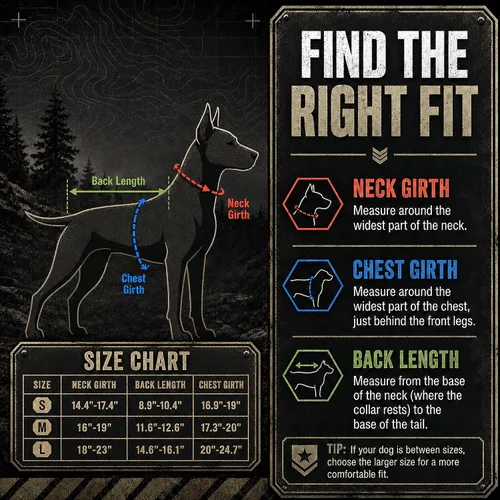 Vista 2 de Arnés de protección para perros, placa de acero ligera y flexible integrada contra ataques de coyote, halcón, raptor y aves de presa