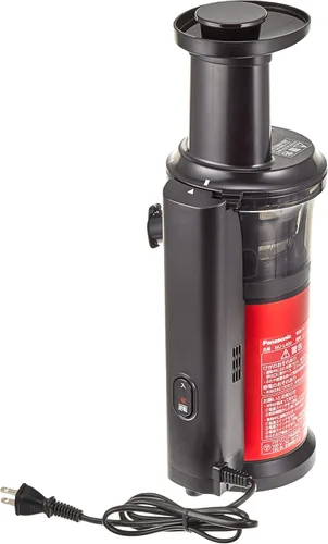 Vista 3 de Panasonic Juicer lento VITAMIN SERVER MJ-L400-R (rojo metálico)【Japón nacional productos genuinos】 【Se envía desde JAPÓN】