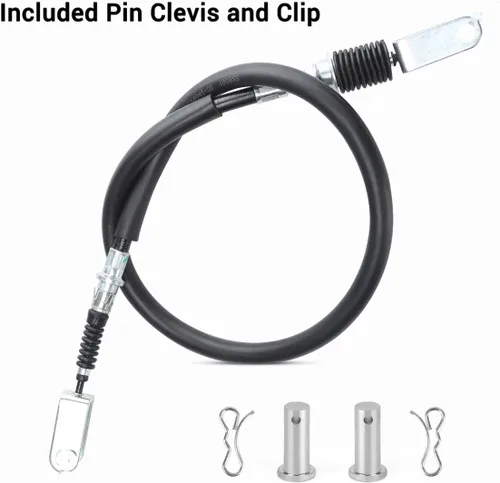 Vista 5 de 10L0L Cable de freno de carrito de golf para Yamaha G29/Drive Gas 2007-2015 Modelo 43.7" con clip de horquilla de pasador JW1-F6341-31-00