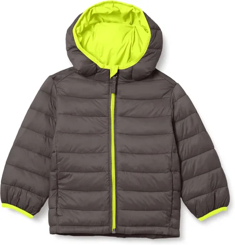 Vista 9 de Amazon Essentials Chaqueta acolchada con capucha ligera y resistente al agua para niños y niños pequeños, con aislamiento