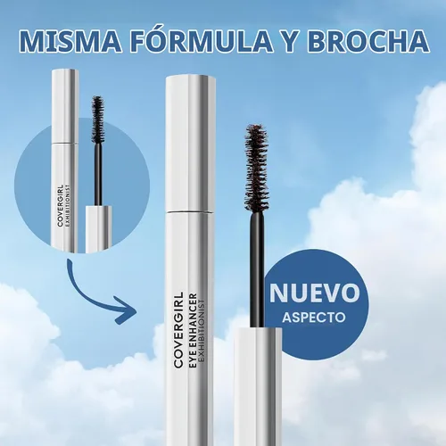 Vista 3 de COVERGIRL Eye Enhancer Exhibitionist Mascara 810 Negro/Marrón 0.3 fl oz (el embalaje puede variar)