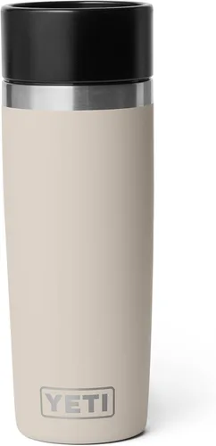 Vista 20 de YETI Rambler - Botella de viaje de 8 onzas, acero inoxidable, aislada al vacío con tapa a prueba de fugas, color negro