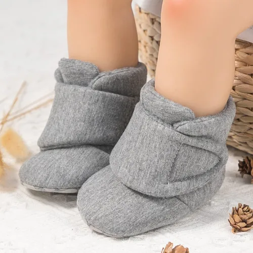 Vista 54 de Sawimlgy - Botines de algodón antideslizantes para recién nacido, con agarre, para cuna o para el invierno