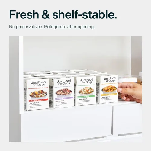 Vista 9 de JustFoodForDogs Vet RX Pantry - Alimento fresco para perros con receta médica, grado humano, comida fresca para mascotas recomendada por