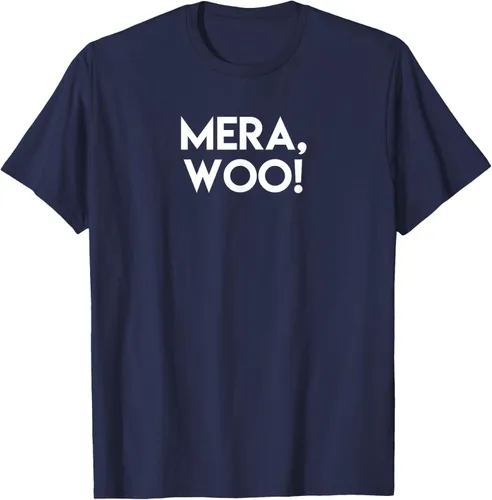 Vista 19 de Puerto Rico Urban Sayings MERA WOO - Camiseta divertida Negro