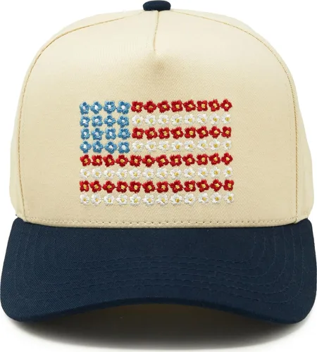 Vista 58 de Funky Junque Gorra de béisbol de 2 tonos para camionero adulto Misbehavin' - Leopardo/Beige