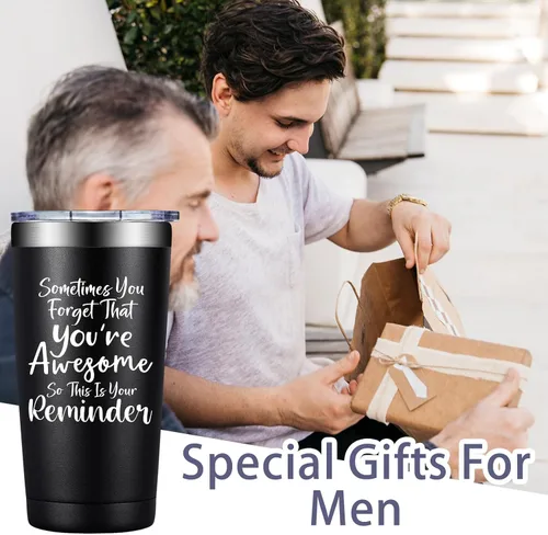 Vista 3 de Grifarny Regalos de cumpleaños para hombres, regalo de agradecimiento para hombres, inspirador, regalos de Navidad para mejores amigos, hombres
