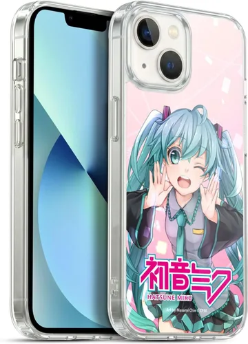 Vista 178 de Head Case Designs Licencia Oficial Hatsune Miku Gráficos Lindos Carcasa de Gel [Protección de Grado Militar] Compatible con Apple iPhone 7