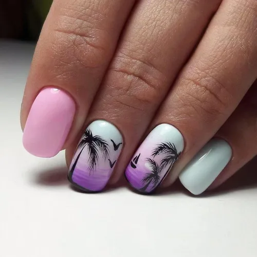 Vista 35 de Uñas postizas a presión con punta francesa verde, uñas postizas cuadradas cortas con diseños de cuentas de flores en 3D, uñas de verano, uñas Verde
