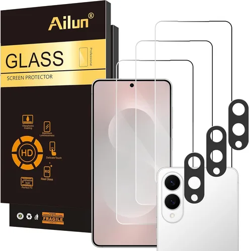Vista 23 de Ailun - Protector de pantalla de privacidad y protector de lente de cámara para Galaxy S25 Edge