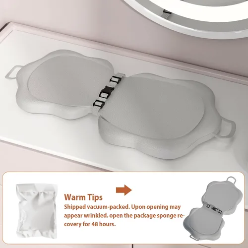 Vista 7 de Cambiador de pañales para bebé, tapete plegable para cambiador de pañales, impermeable y antideslizante, lavable, de cuero suave, cambiador
