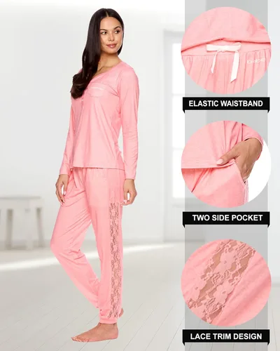 Vista 3 de bebe Conjunto de pijama para mujer