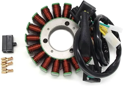 Vista 2 de MOCCAN Bobina del estator del generador de motocicleta compatible con S-UZUKI Moto 32101-17G00 32101-17G01 32101-17G02 SV650 SV650S ABS DL650