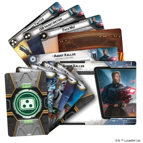 Vista 6 de Legion, juego de Star Wars, expansión Agent Kallus (agente Kallus), juego de batallas para dos jugadores, juego de miniaturas, juego de estrategia