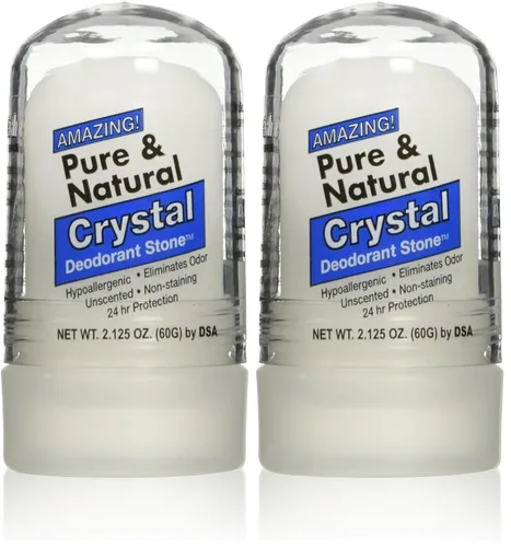 Vista 3 de Thai Deodorant Stone Mini barra de cristal puro y natural, 2.125 onzas