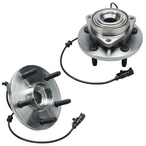 Vista 16 de Detroit Axle - Cojinete de rueda delantera y cojinete de rueda trasera para Honda Civic 1992-2000, Civic Del Sol 1993-1997, 4 lengüetas no ABS 1992