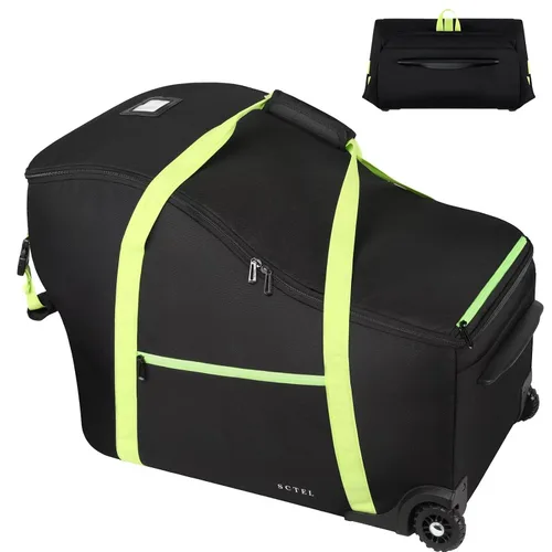 Vista 10 de Bolsa de viaje para asiento de coche infantil SCTEL Compatible con Doona, asiento de coche y base, Chicco Keyfit 35 y base, bolsa de viaje Doona