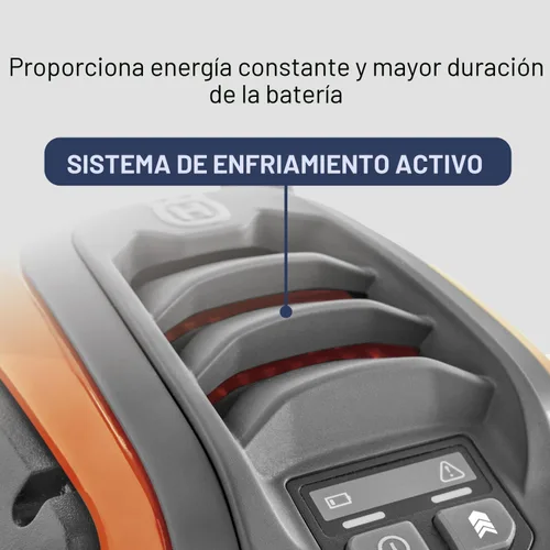 Vista 3 de Husqvarna Power Axe - Motosierra eléctrica inalámbrica 350i, motosierra de 18 pulgadas, motor sin escobillas y potencia de corte superior