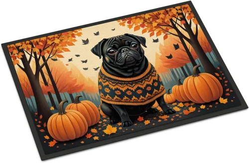 Vista 85 de Caroline's Treasures DAC1041MAT - Tapete de algodón de Tulear para puerta delantera, 18 x 27 pulgadas, para interiores y exteriores, para entrada