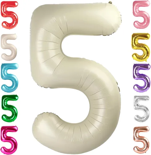 Vista 111 de Globos del números 0 de 40 pulgadas para formar los números 10, 20, 30, 40, 50, 60, 70, 80, 90, 100, para decoración de cumpleaños, bodas, eventos