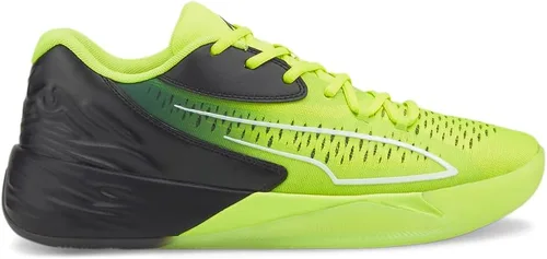 Vista 2 de PUMA Mujeres Stewie 1 Quiet Fire Baloncesto Zapatillas - Amarillo