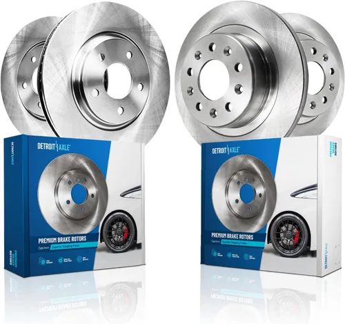 Vista 74 de Detroit Axle - Rotores de freno para Ford Mustang 2015 2016 2017 2018 2019 2020 2021 2022 2023 Rotores de freno de disco 2016 2017 2018 2019
