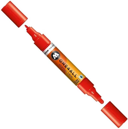 Vista 39 de Molotow ONE4ALL - Marcador acrílico de doble bomba, puntas de 0.059 in y 0.157 in, luz Amazonas, 1 cada uno (227.423)